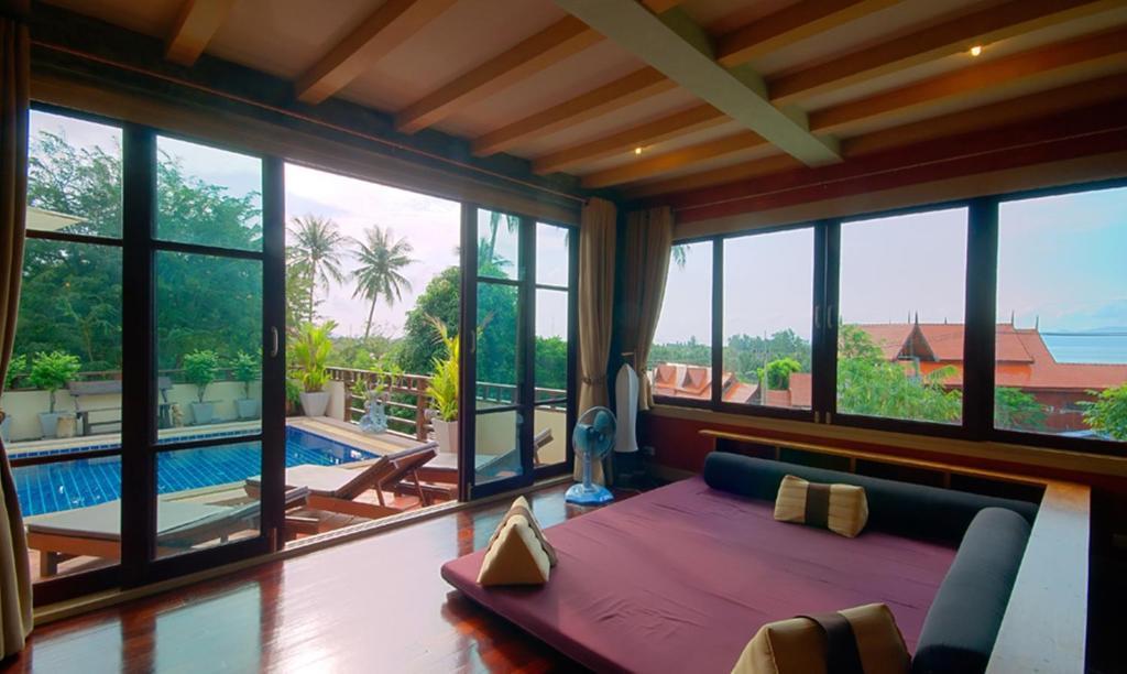 The Villa Hacienda Ko Pha Ngan Bagian luar foto